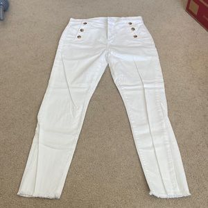 Loft white jeans